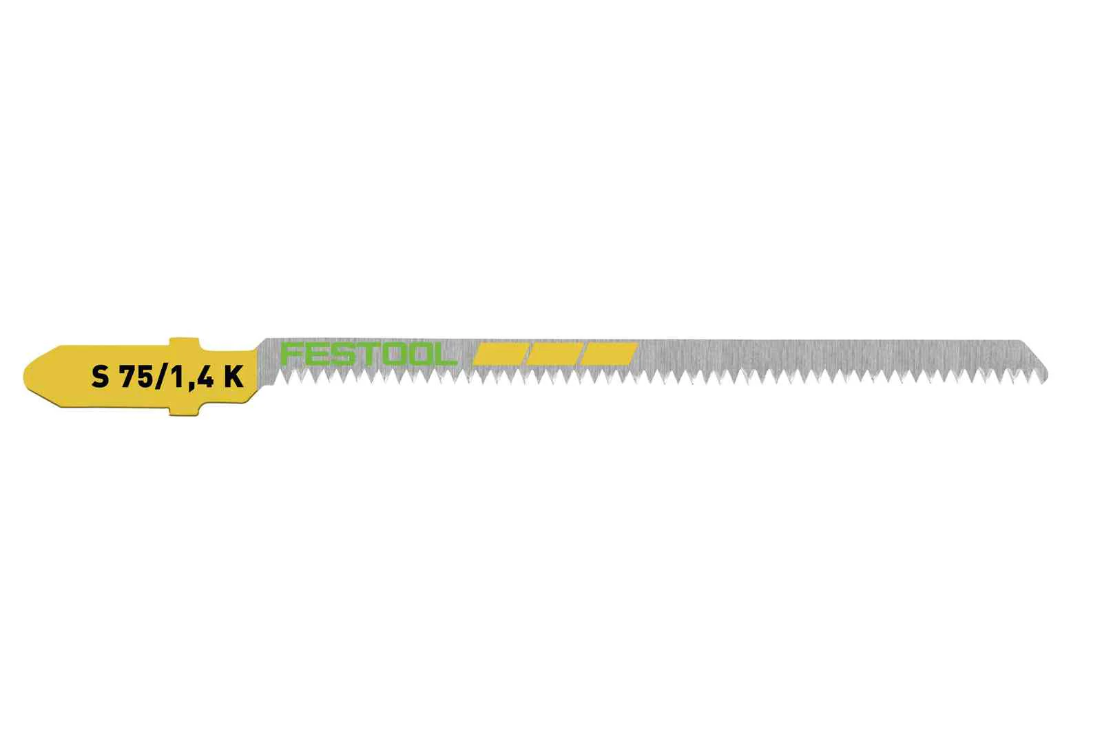 Festool 204267 S75/1.4K/5 Jigsaw Blade (Wood-Curves) 5-pack