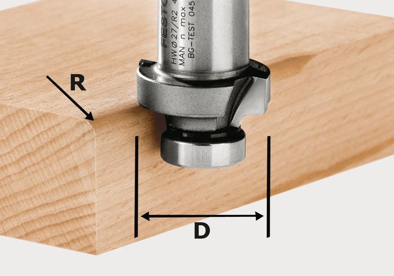 Festool 490094 Roundover Bit HW R4-OFK500