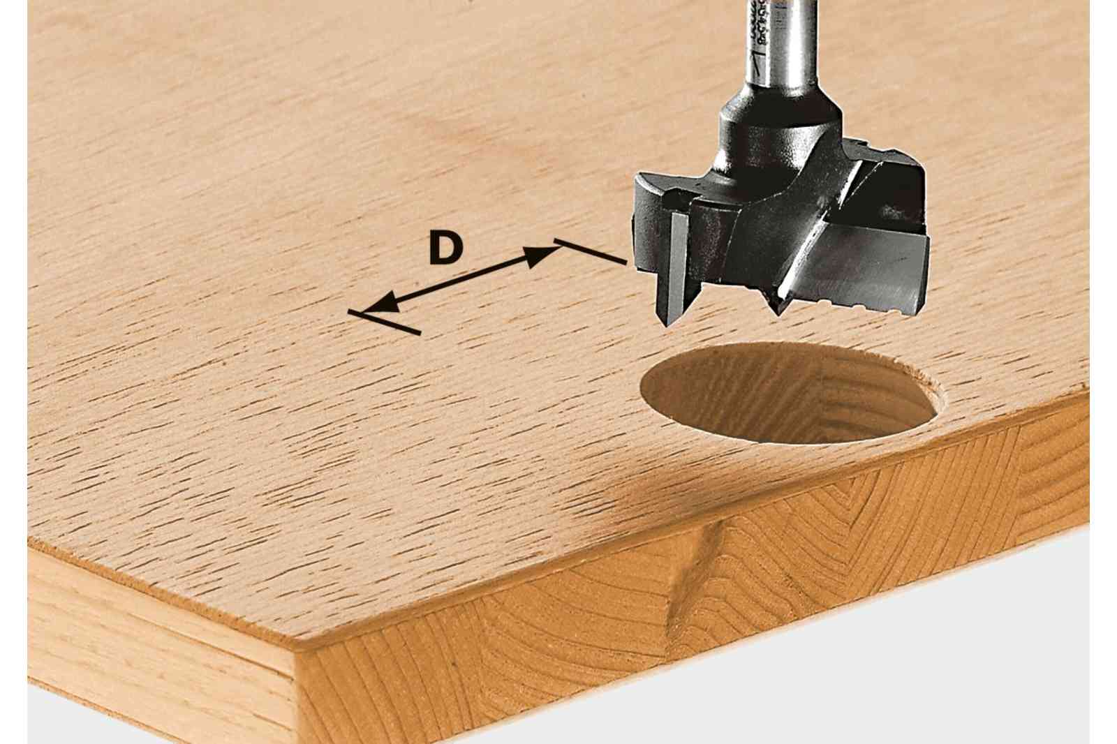 Festool 491077 Euro-hinge boring bit HW 35mm