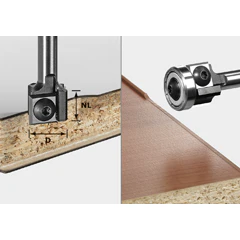 Festool 499806 Turning plate edge trimming cutter HW