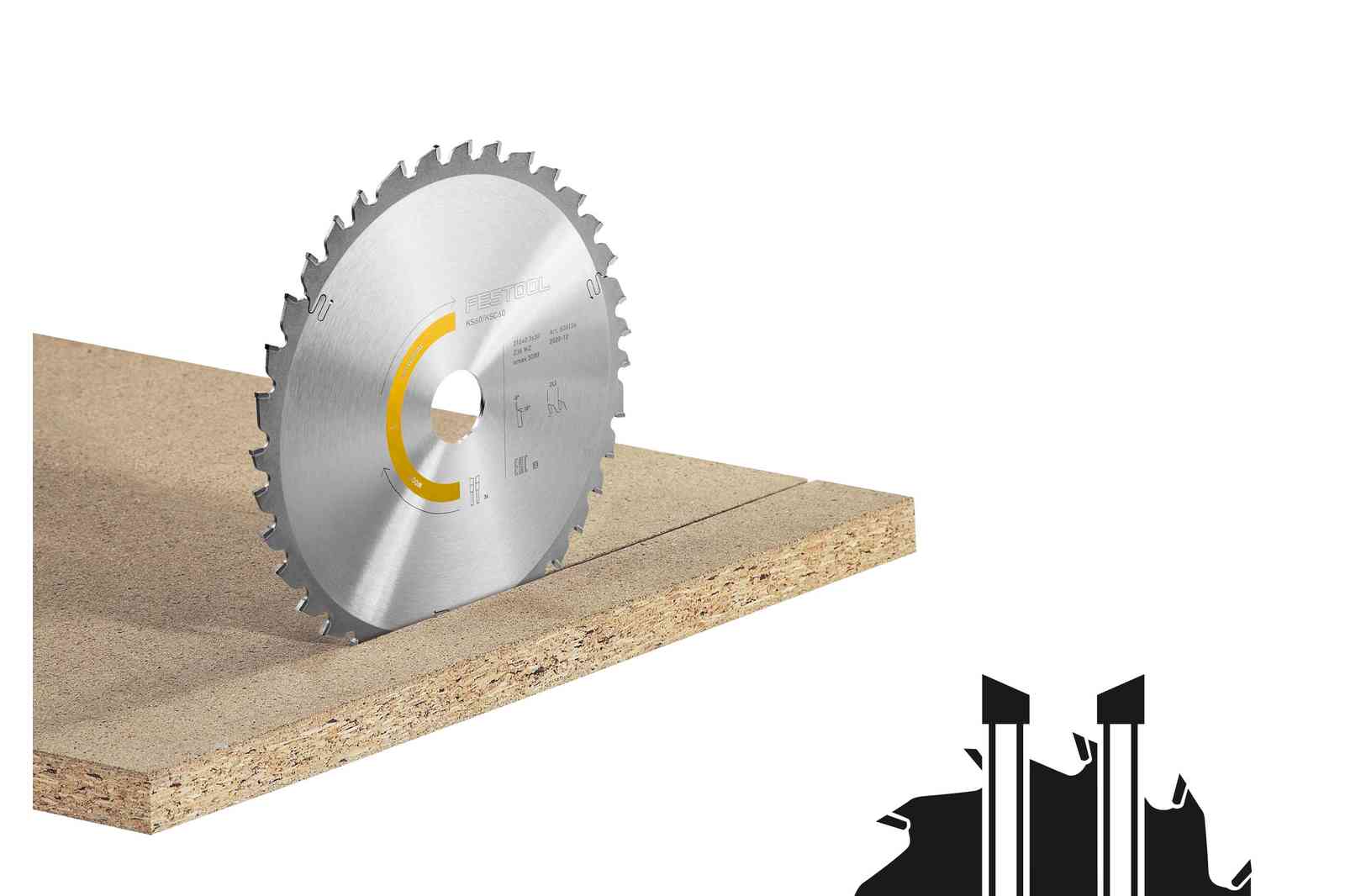 Festool 576927 Wood Universal Cut Saw Blade 36-tooth, KSC60