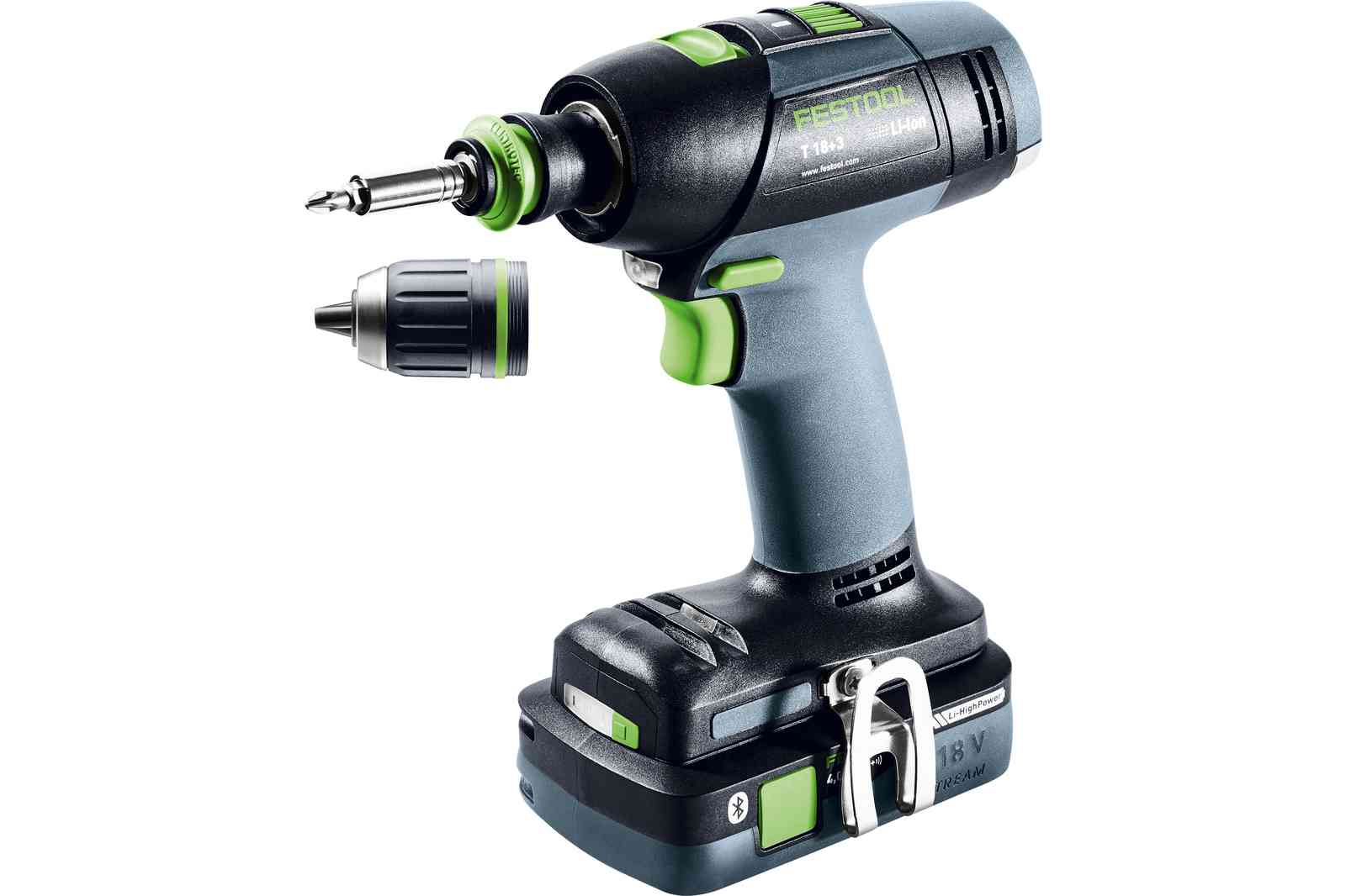 Festool 577608 T18+3 Cordless Drill 4.0Ah SET - Image 2