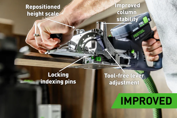Festool 578121 Domino DFC 500 Cordless Mortise and Tenon Joiner - Image 6