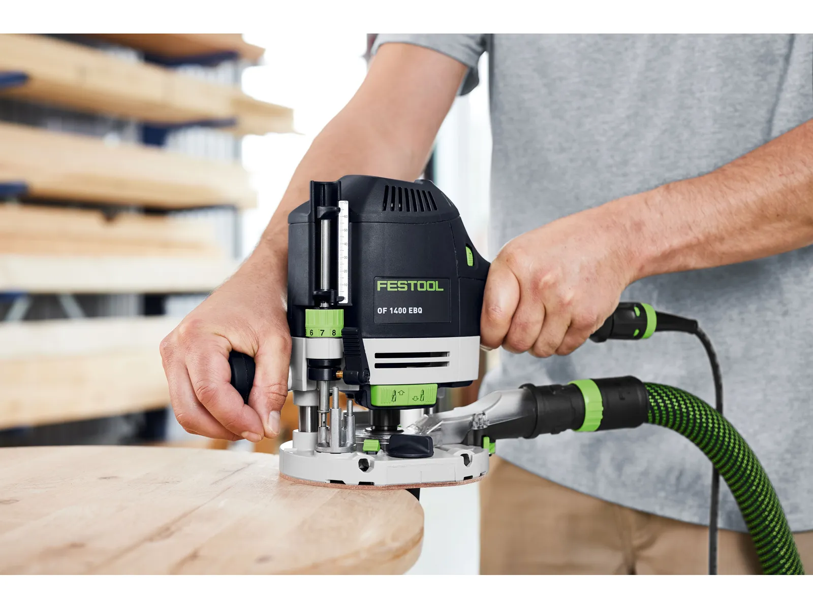 Festool 578951 OF 1400 EQ Plunge Router (w/Light) - Image 4